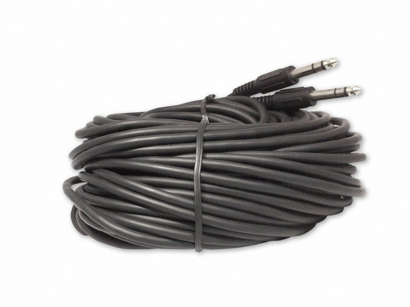 Your Cable Store 100 Foot 1/4" (6.3mm) Stereo Male/Male Headphone/Microphone Cable